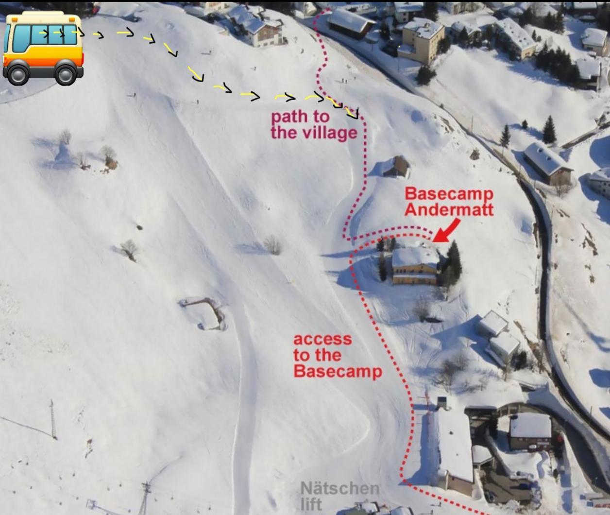 Basecamp Andermatt Villa Bagian luar foto